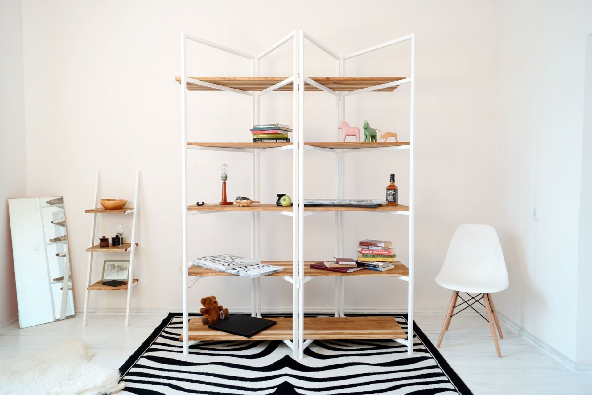 3_BONITO modern solid oak bookcase_SFD Furniture Design
