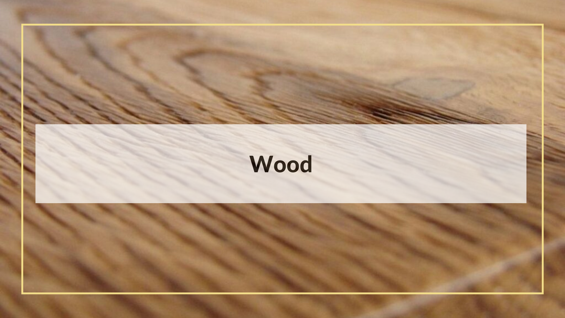 solid oak wood