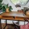 LIGHT BLÄCK modern industrial wooden writing desk_2 LIGHT BLÄCK modern industrial wooden writing desk_2