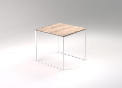 KVADRAT WHITE square oak kitchen table