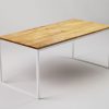 1 BASIC TRE II solid oak modern dining table (6)