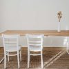 1_oak wood kitchen table_SFD Furniture Design