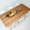 BASIC TRE II oak wood dining table
