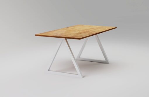 K-2 contemporary oak dining table