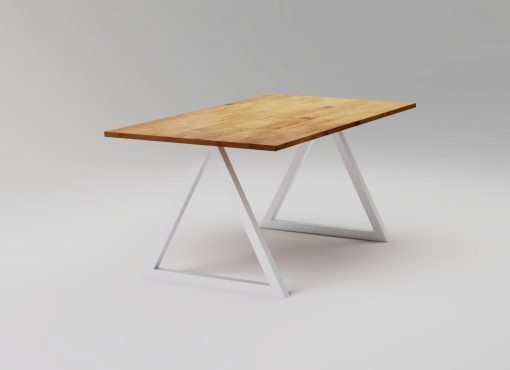 K-2 contemporary oak dining table