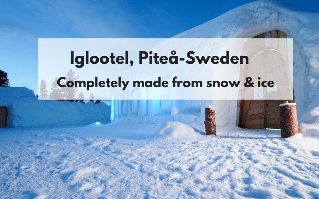 The IGLOOTEL, Lapland. An amazing opportunity for those looking for unusual winter experiences.