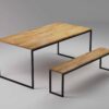 basic nio II kitchen table with bench basic nio II kitchen table with bench