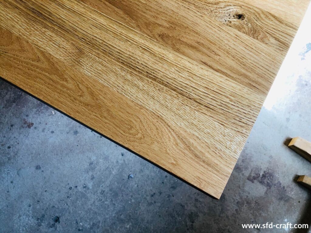 oak table wood defects listig extendable table