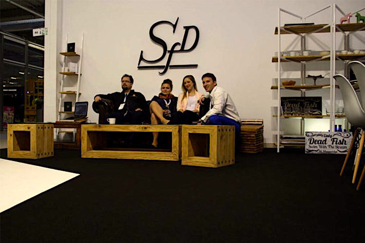 Founders of SFD Furniture Design Warsaw Ptak Expo