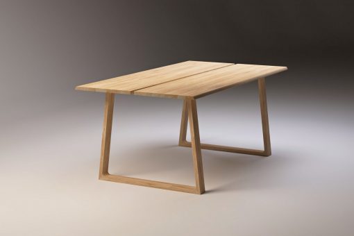 SLICE NATURE natural oak dining table