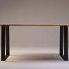 3_SLICE BLACK solid oak modern table (6)
