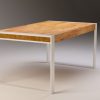 1_WHITE CLIFF solid oak extendable table with butterfly mechanism