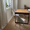BLACK CLIFF solid oak extendable table with butterfly system