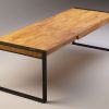 5_BLACK CLIFF solid oak extendable table with butterfly mechanism