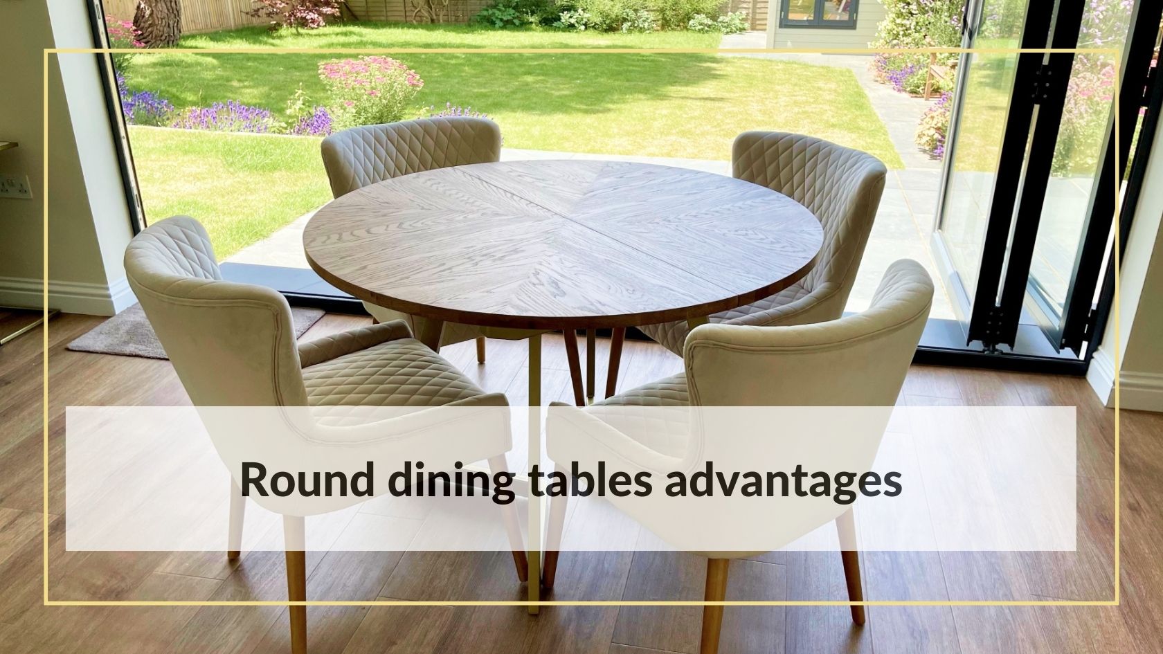 Round dining table adnvantages - banner