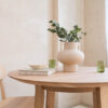 ORBIS oak wood round table