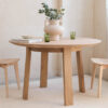 ORBIS oak wood round table (12) 1