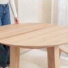 ORBIS oak wood round table