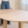 ORBIS oak wood round table
