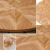 FJÄRIL LUMI nordic style round table-21 Minimalist Scandinavian dining room with Fjäril Lumi table in natural light