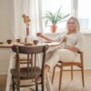 WHITE-BRONZE-FJÄRIL LUMI modern Scandinavian oak table-2 WHITE-BRONZE-FJÄRIL LUMI modern Scandinavian oak table-2