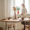 WHITE-BRONZE-FJÄRIL LUMI modern Scandinavian oak table-3 WHITE-BRONZE-FJÄRIL LUMI modern Scandinavian oak table-3